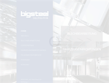 Tablet Screenshot of bigsteel.ch